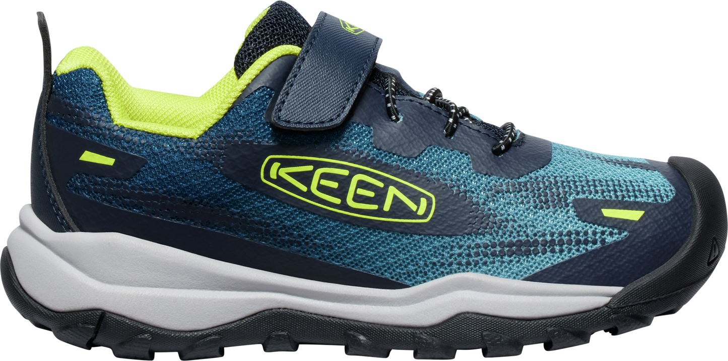 Keen - Wanduro sneakers m/velcro og elastiksnører, 76-1065 - Blå
