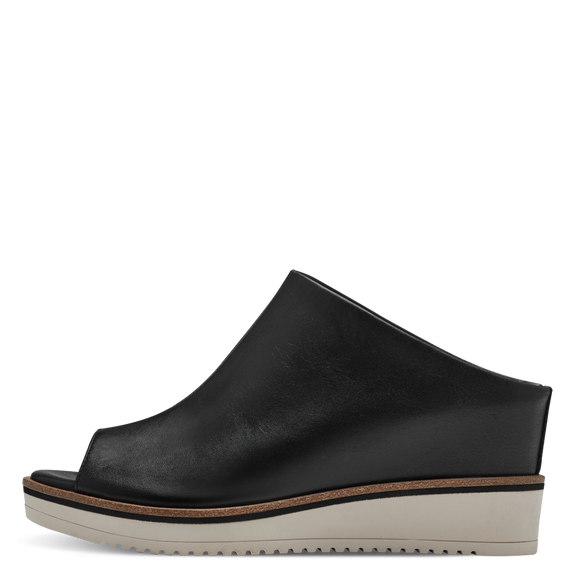 Tamaris - Sandal med kilehæl, 44-0353 - Sort
