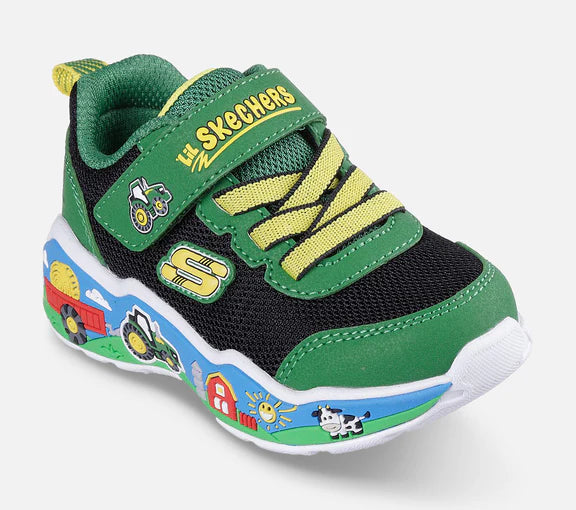 Skechers - John Deere: Play Scene Sneaker - 76-1165 - Grøn