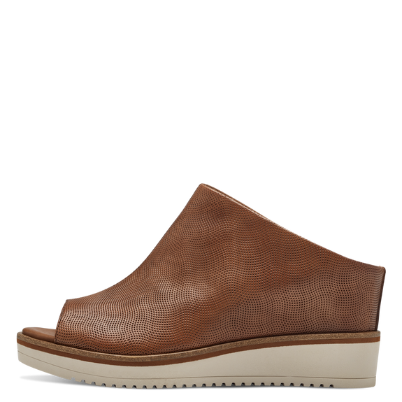 Tamaris - Sandal med kilehæl, 44-0355 - Cognac