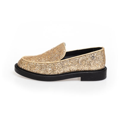 Copenhagen Shoes - CPHS Loafer - 23-0535 - Guld glimmer