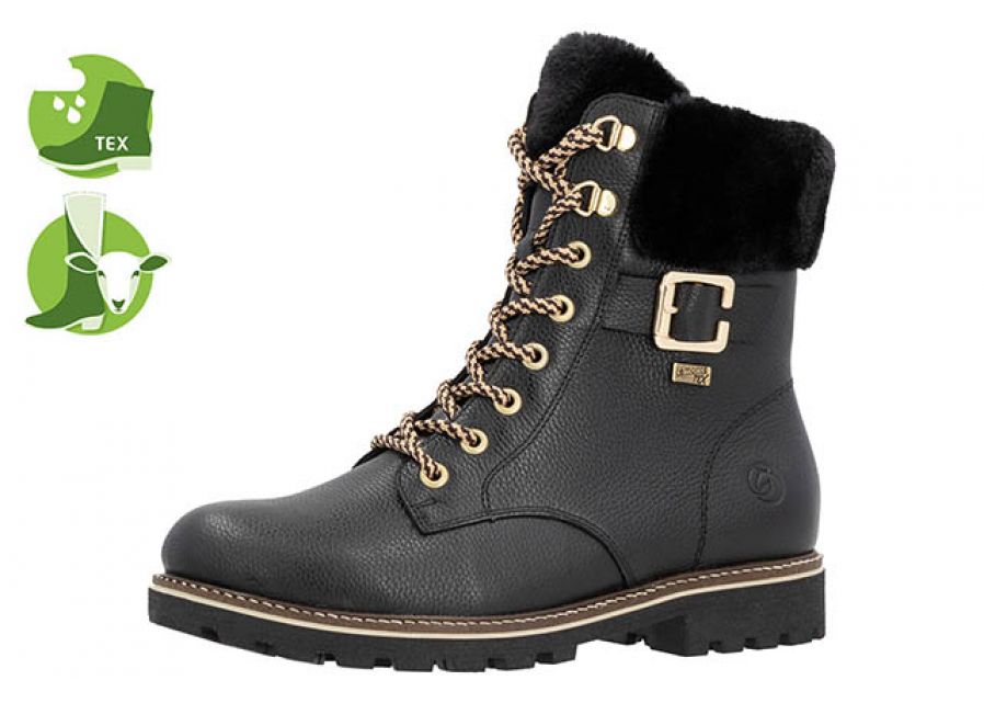 Remonte - Vandtæt støvle str. 42-45 - 52-0945 - Sort