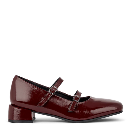 Green Comfort - Paris low heel pump, 22-0188 - Bordeaux