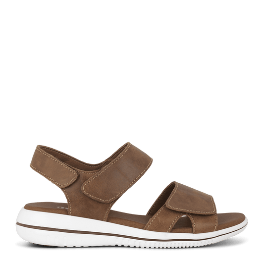 Green Comfort - Leaf sandal - 42-0764 - Cognac
