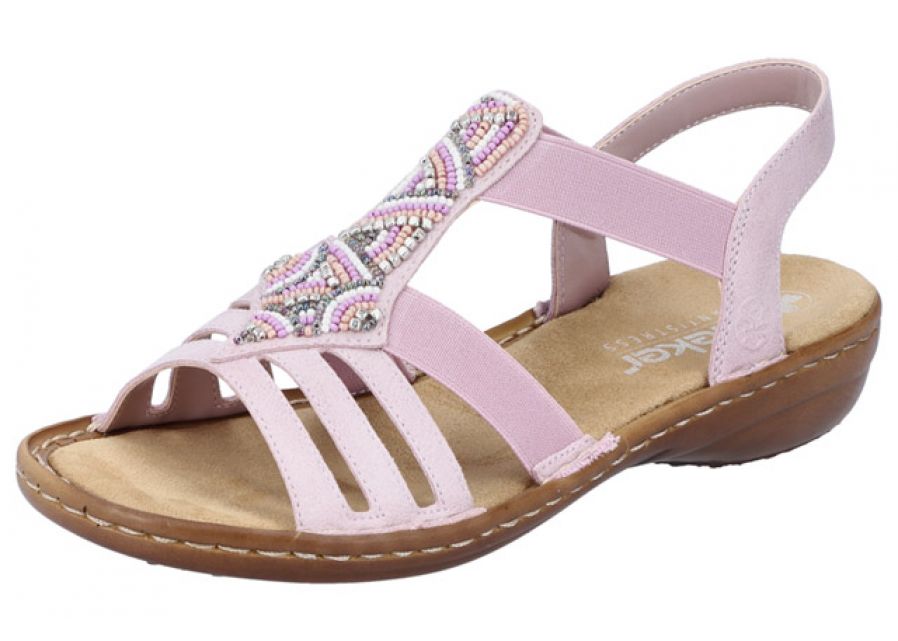 Rieker - sandal - 42-0699 - Rosa