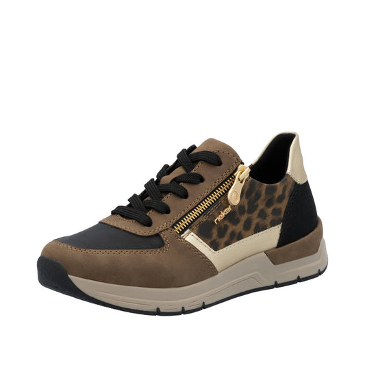 Rieker - Dame sneaker, 76-1216 - Brun