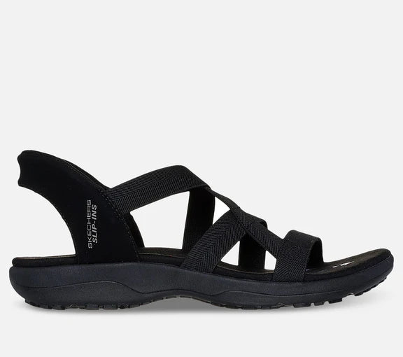 Skechers - Slip-ins sandal, Raggae Slim Stretch, 42-0793 - Sort