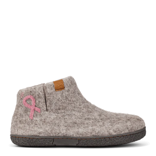 Green Comfort - Støt Brysterne Wool Boot m/gummisåler, 64-0273 - Grå