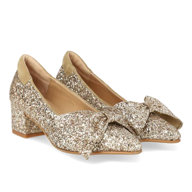 Angulus - Glitter Pump - 22-0185 - Champagne