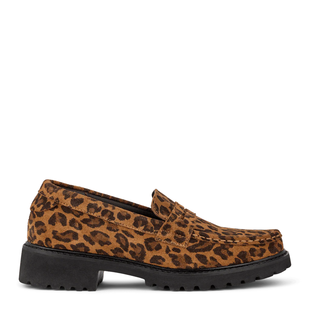 Green Comfort - Berlin loafer, 23-0632 - Leopard