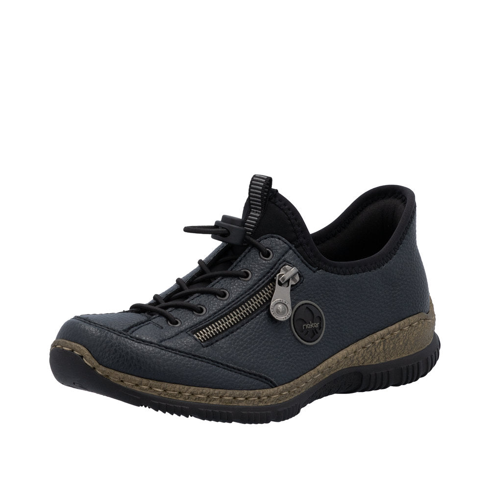 Rieker - Dame slip ins, 23-0625 - Blå