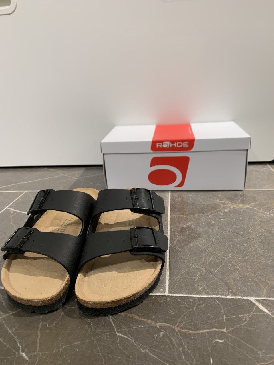 Rohde - Sandal uden hælkappe, 44-0330 - Sort