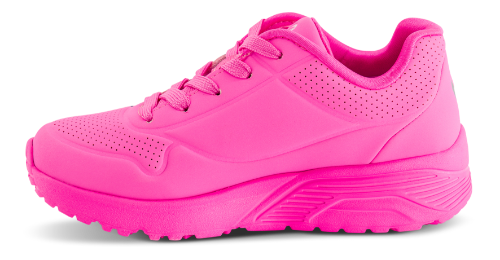 Skechers - Girls Uno Lite, 76-1197 - Pink m/hjerter