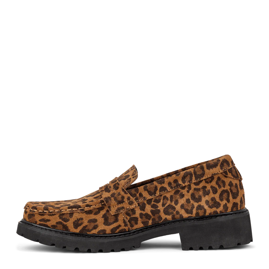 Green Comfort - Berlin loafer, 23-0632 - Leopard