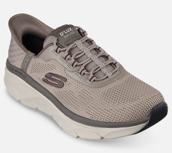 Skechers - Slip-ins: D'Lux Walker 2.0, Rezinate - 76-1180 - Grå