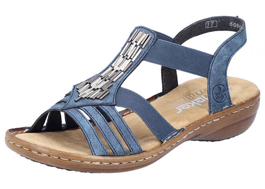 Rieker - Sandal - 42-0752 - Blå