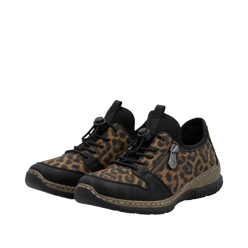 Rieker - Damesko, 23-0628 - Leopard