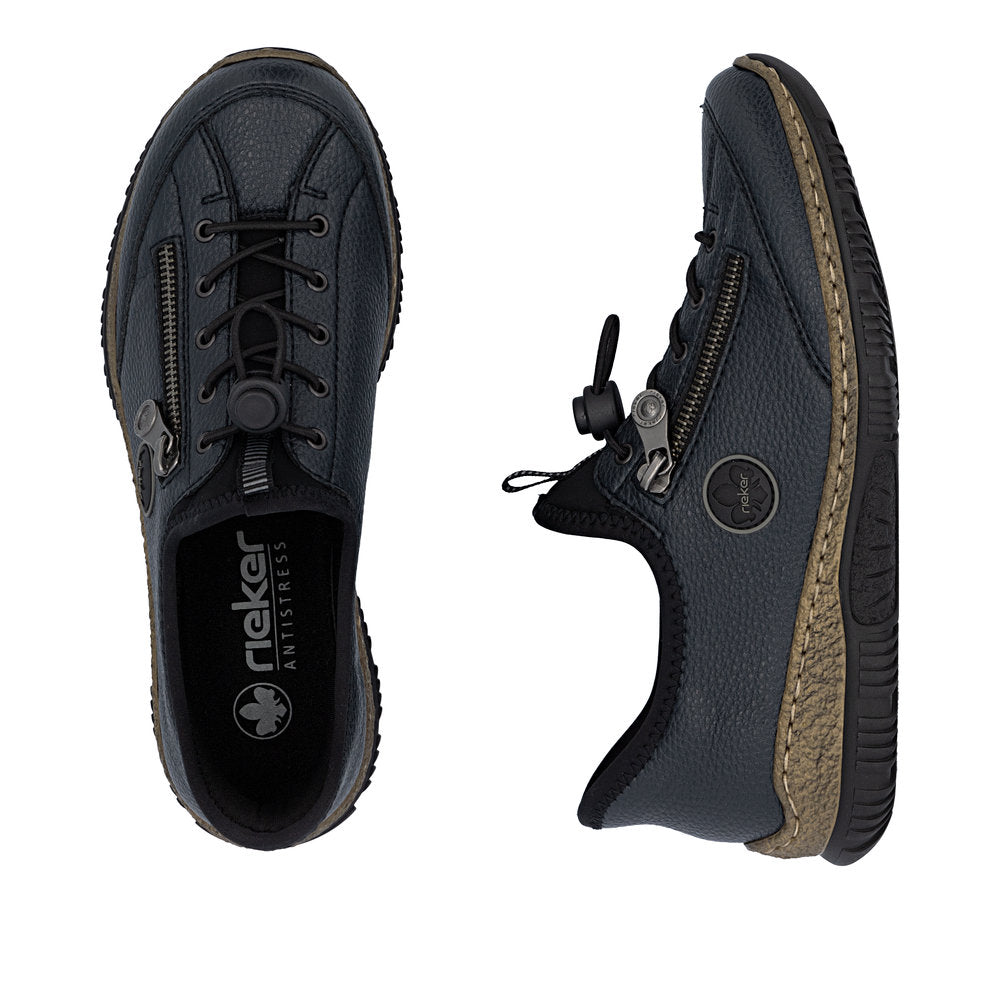 Rieker - Dame slip ins, 23-0625 - Blå