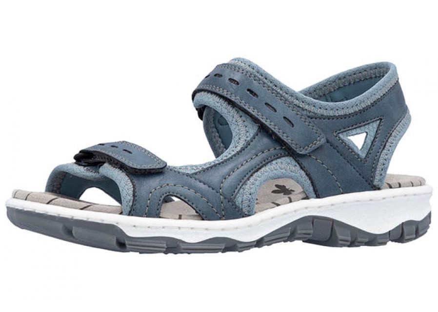 Rieker - Sandal - 42-0765 - Blå