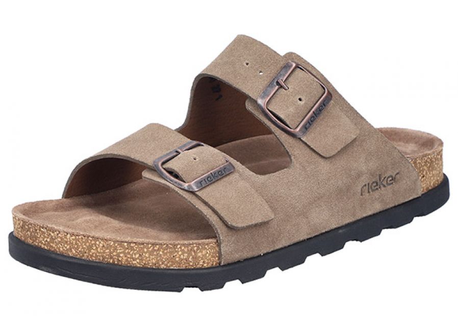 Rieker - Slippers - 46-0198 - Brun