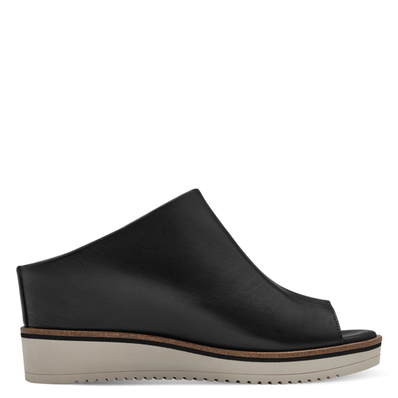 Tamaris - Sandal med kilehæl, 44-0353 - Sort