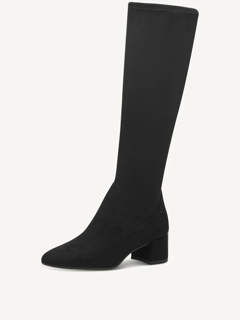 Tamaris - Lang støvle - 52-0946 - Sort