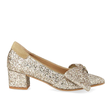 Angulus - Glitter Pump - 22-0185 - Champagne