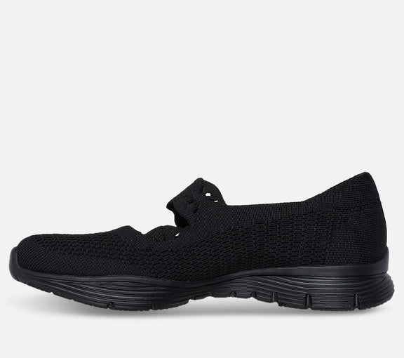Skechers - Seager ballerina, 23-0617 - Sort