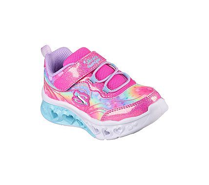 Skechers - Girls Flutter Heart Lights, 76-0953 - Pink
