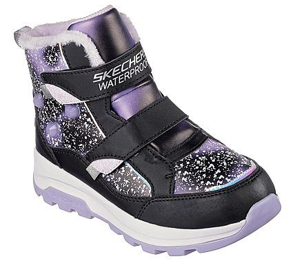Skechers - Girls Storm Blazer, 56-0242 - Sort/lilla