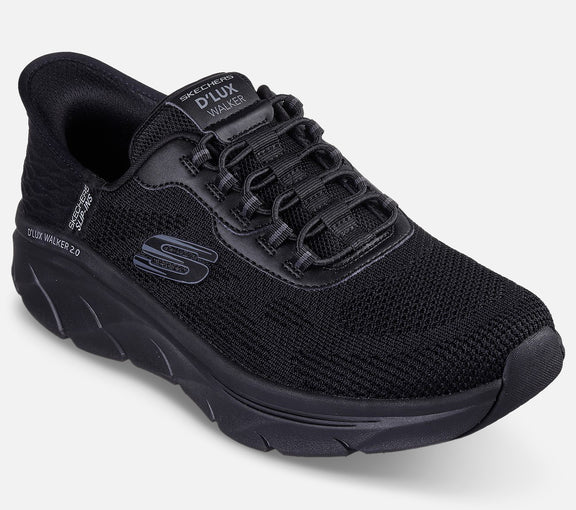 Skechers -Relaxed Fit: Slip-ins: D'Lux Walker 2.0, Rezinate - 76-1183 - Sort