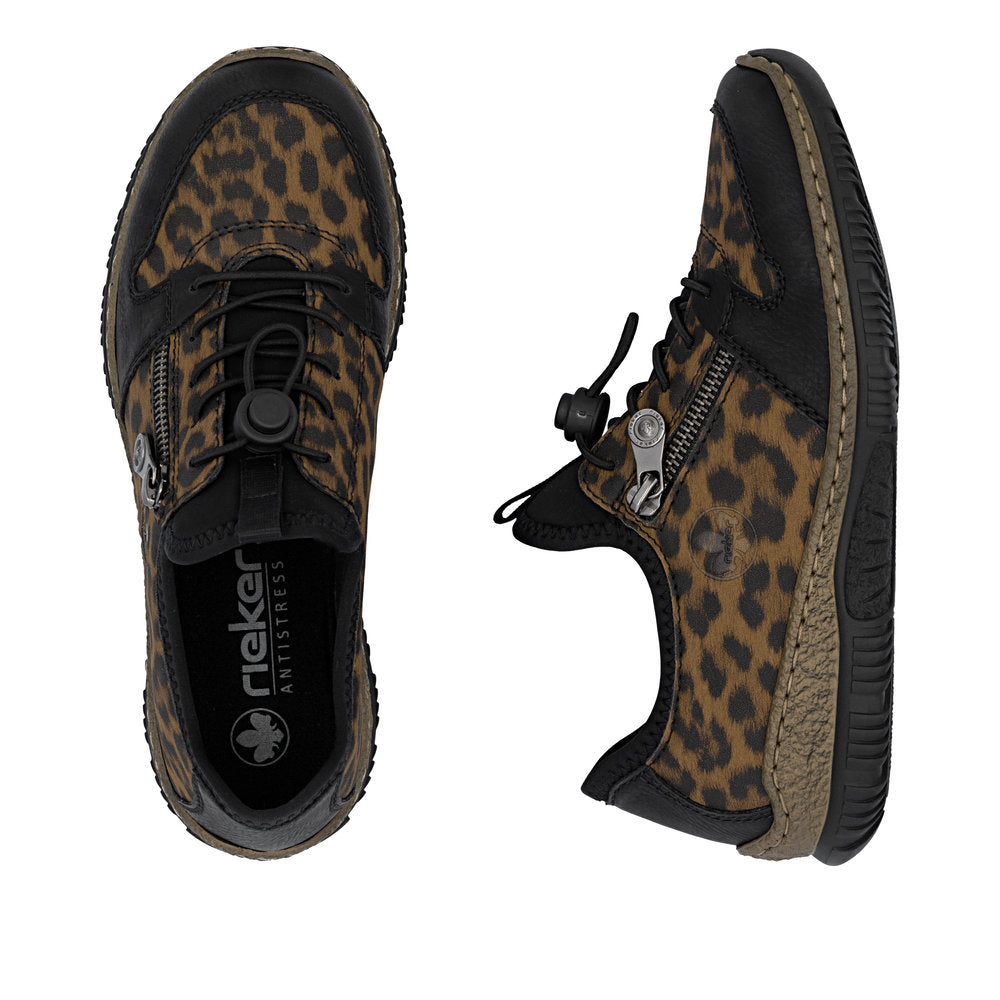Rieker - Damesko, 23-0628 - Leopard