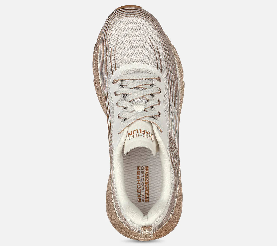 Skechers - Max cushioning-Elite Lustrous - 76-1112 - Hvid/guld