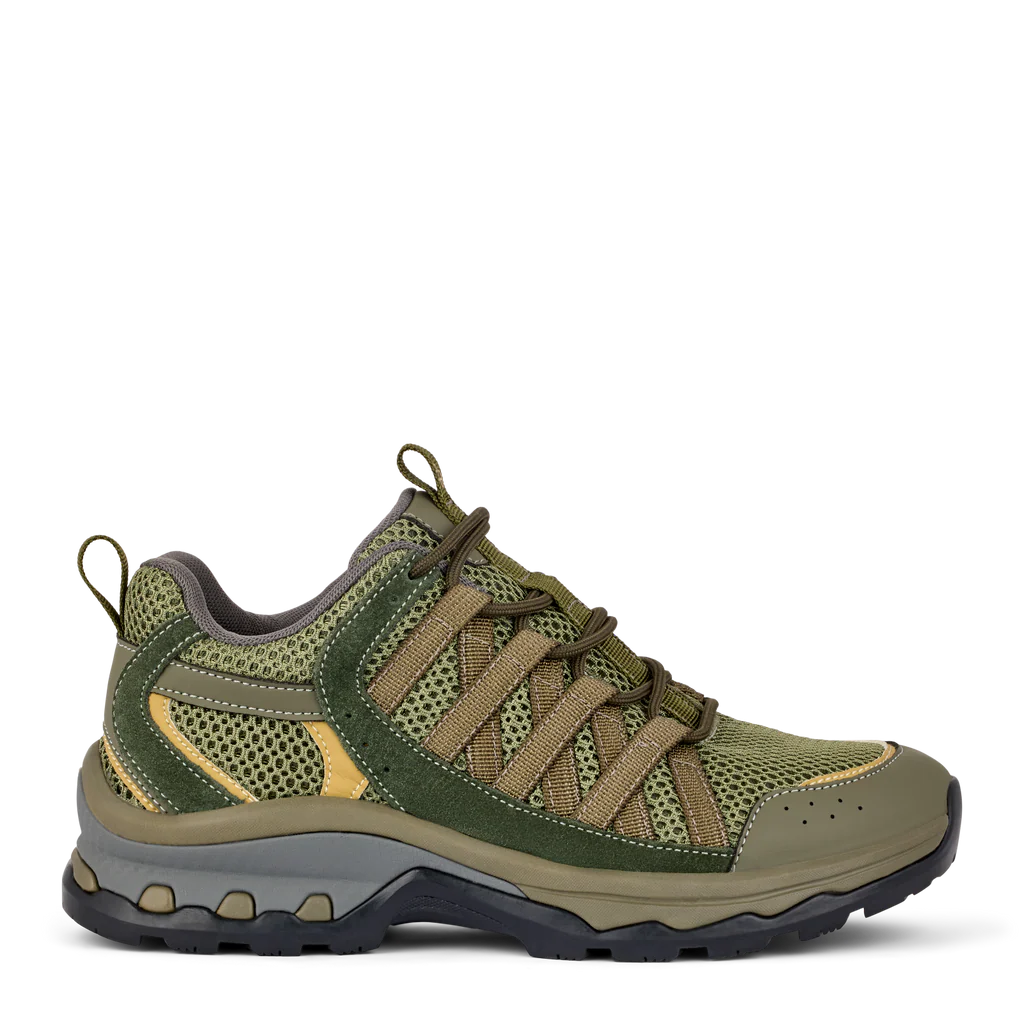 Green Comfort - London sneaker, 76-1223 - Oliven