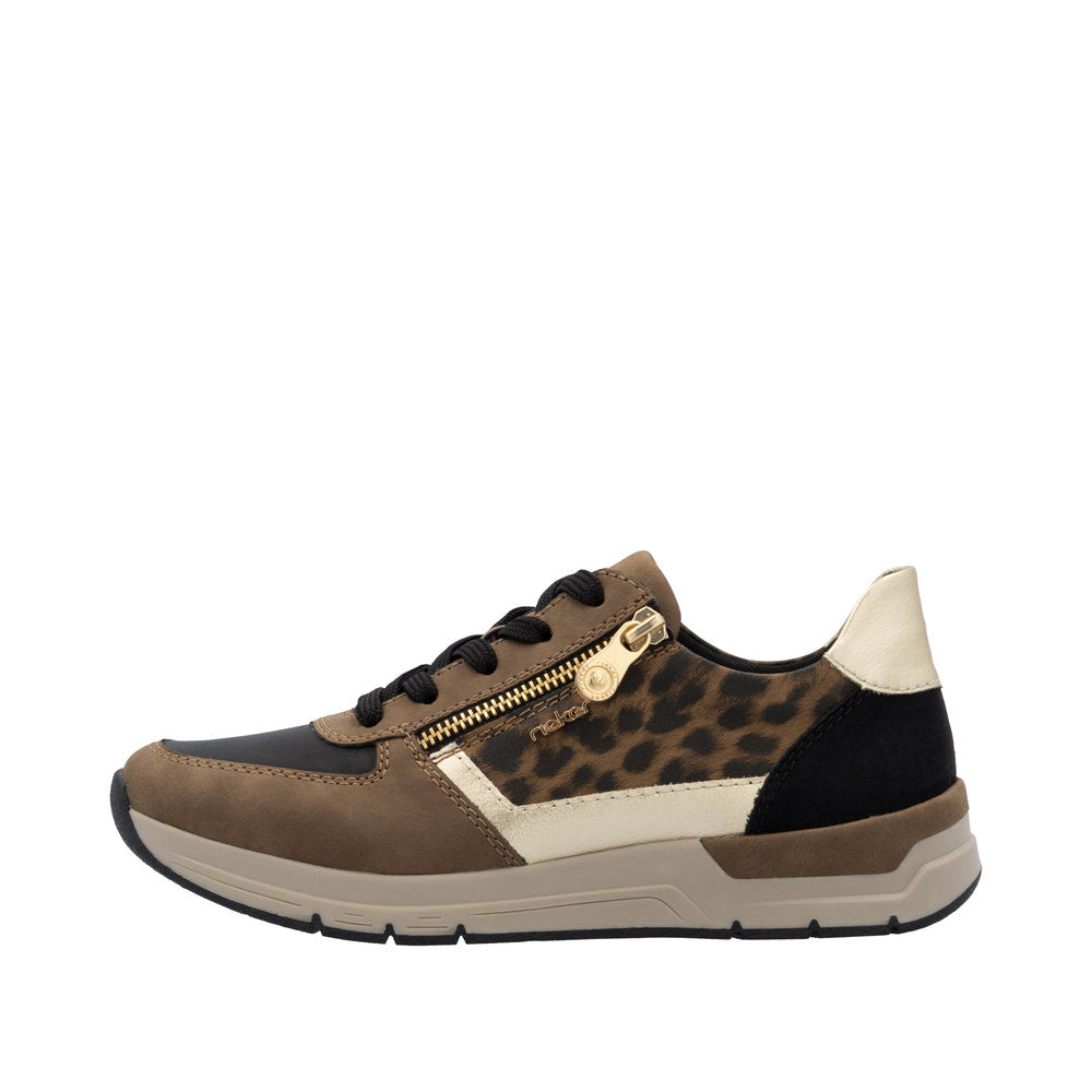 Rieker - Dame sneaker, 76-1216 - Brun
