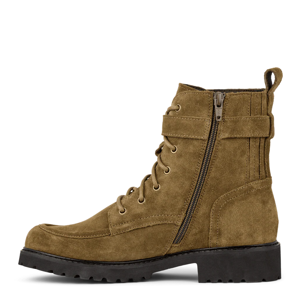 Green Comfort, Berlin lace boot, 52-0986 - Oliven