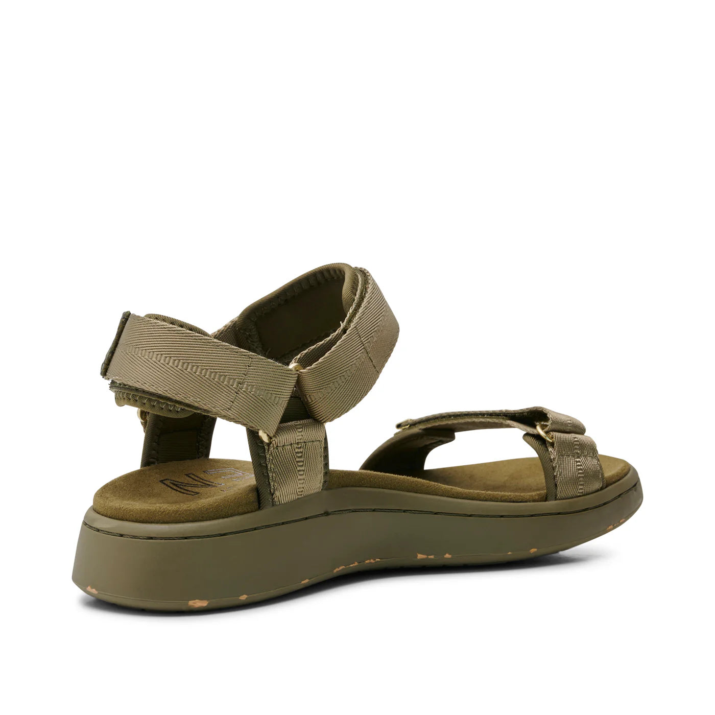 WODEN - Line Sandal - 42-0777 - Dark Olive