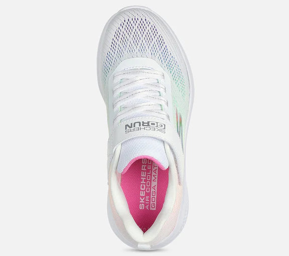 Skechers - Girls Go Run Elevate, 76-1048 - Hvid/multi