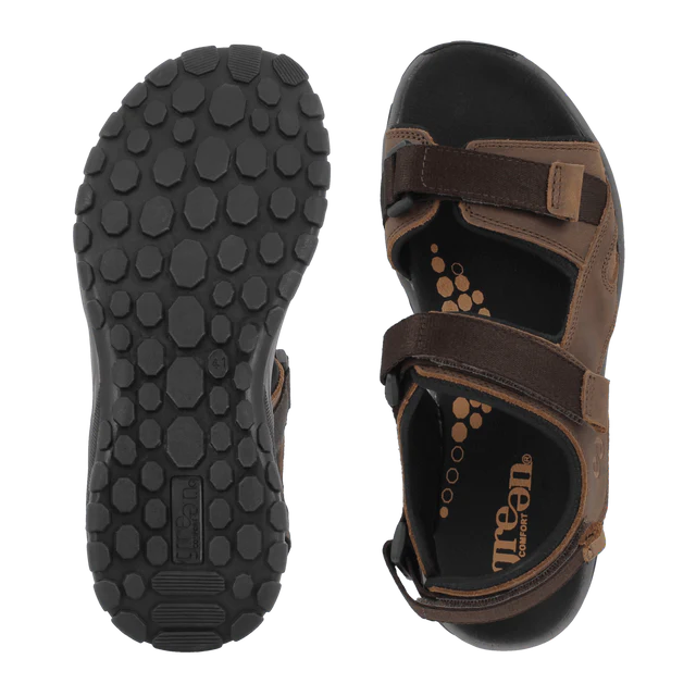 Green Comfort - Varberg sandal - 46-0203 - Brun