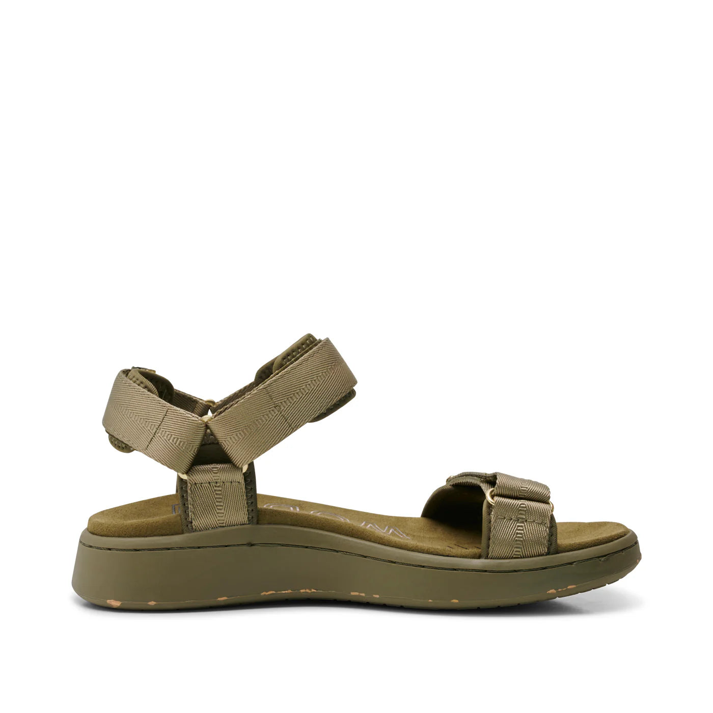 WODEN - Line Sandal - 42-0777 - Dark Olive