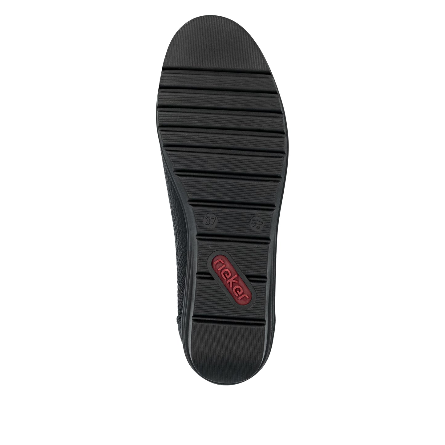Rieker - Ballerina sko, 23-0623 - Sort