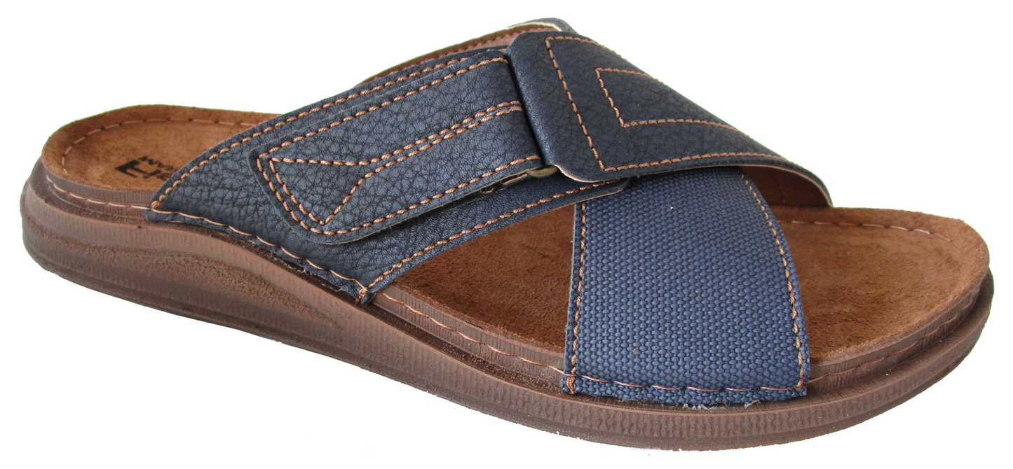 Fischer - Herre Sandal, 46-0207 - Blå