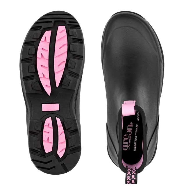 Green Comfort - Støt Brysterne Sky Rubberboot, 84-0156 - Sort