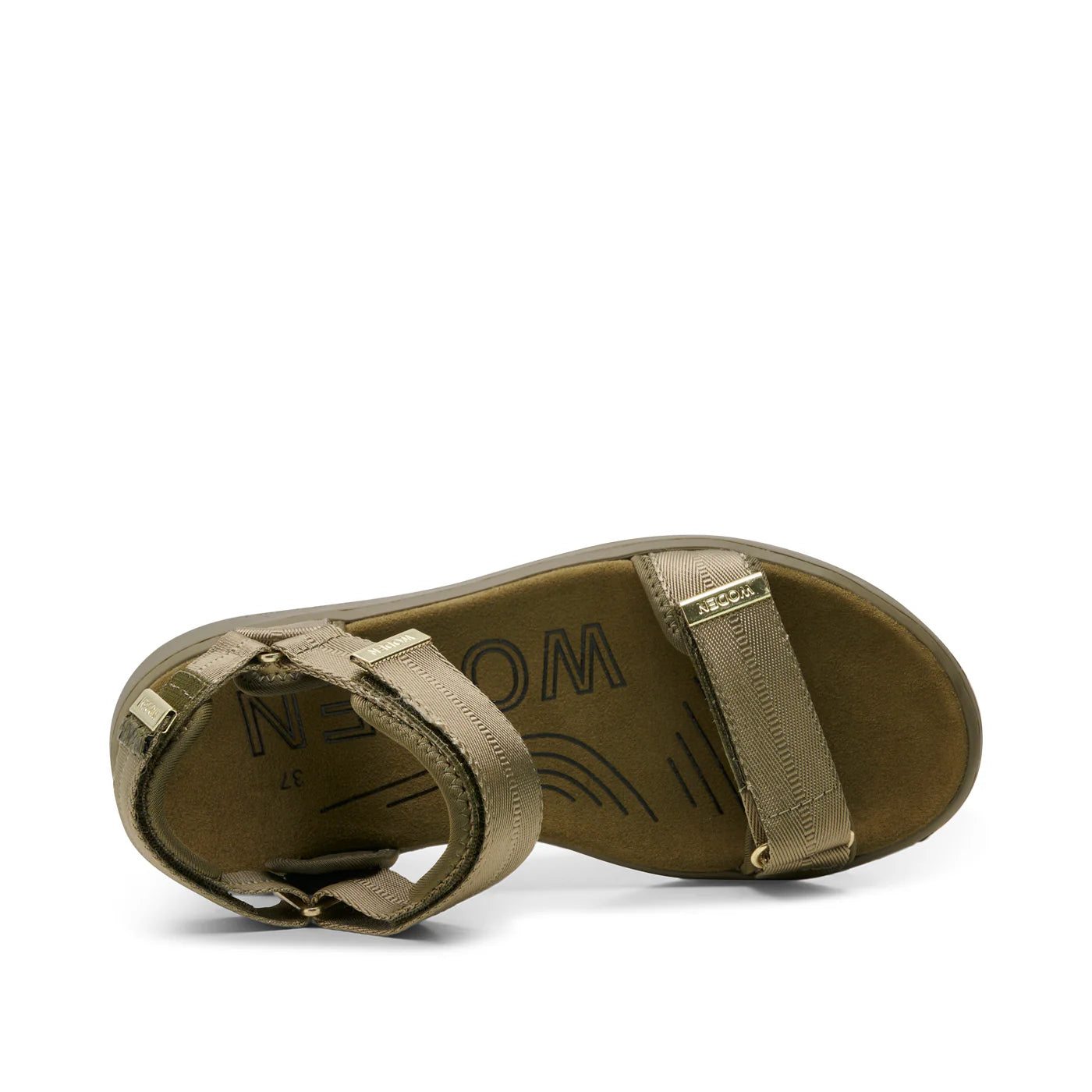 WODEN - Line Sandal - 42-0777 - Dark Olive