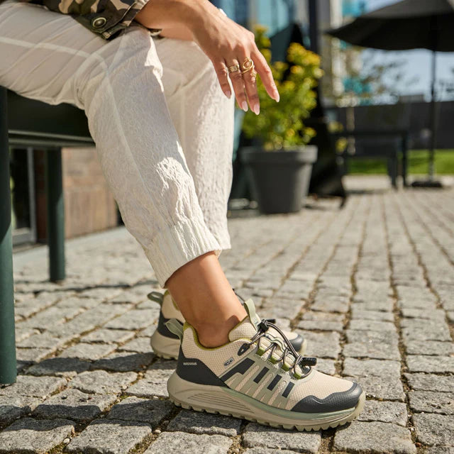 Green Comfort - Track n' trail - 76-1190 - Beige/Grøn