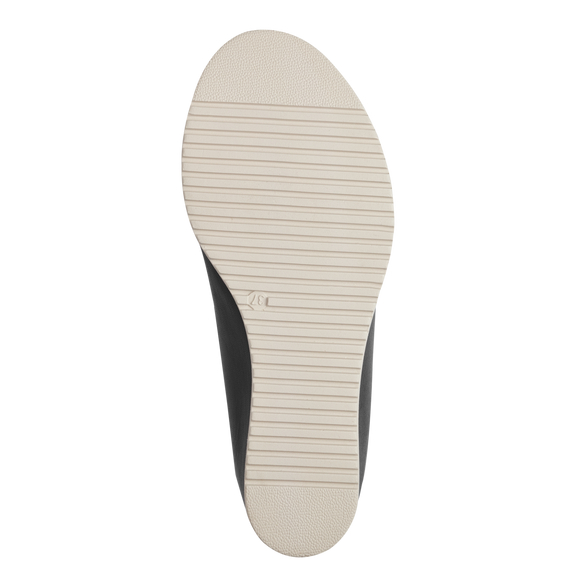 Tamaris - Sandal med kilehæl, 44-0353 - Sort