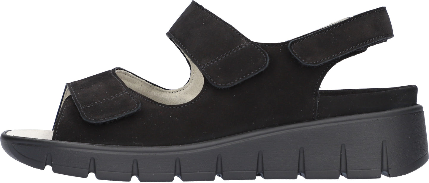 Waldläufer - Sandal vidde K - 42-0746 - Sort