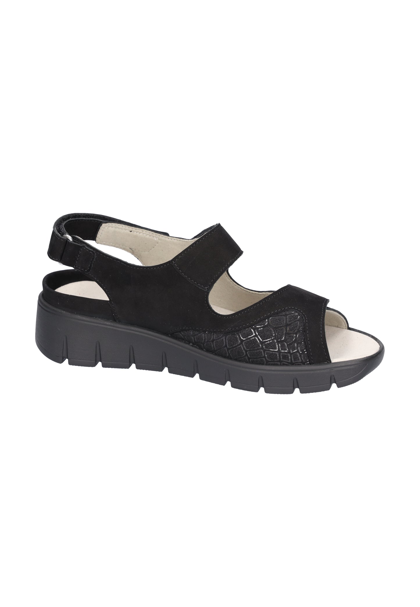 Waldläufer - Sandal vidde K - 42-0746 - Sort