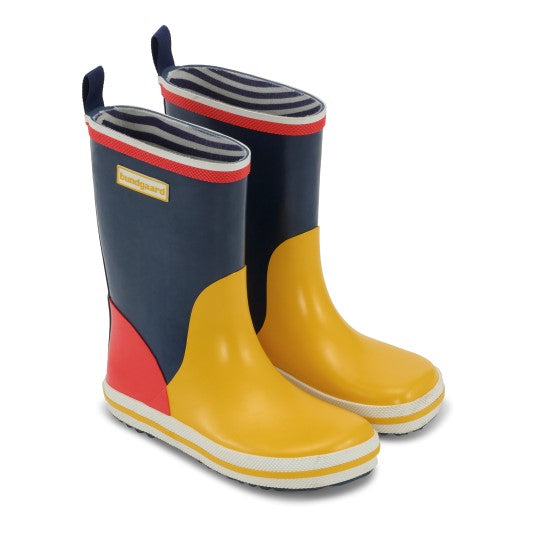 Bundgaard - Charly high Gummistøvle, 84-0138 - Navy Multi Print