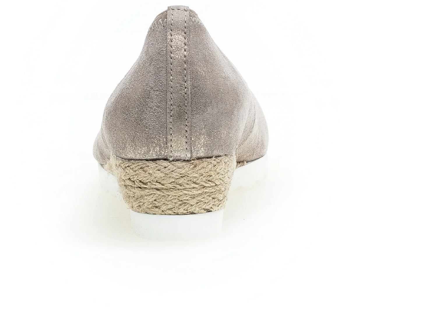 Gabor - Sko med lille kilehæl, 22-0175 - Metallic/beige